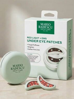 Mario Badescu Red Light + EMS Under Eye Patches